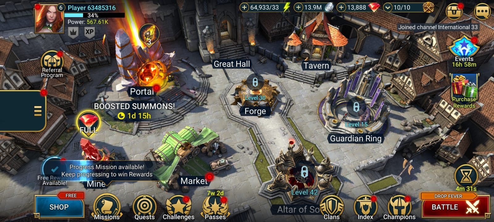 Tekteon Fissureflesh + Ninja + Energy:50K + Gems:8K 💎 (Legendary 13-18) (Epic 20-40) [LV.6 Starter Account] | Android