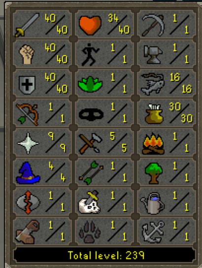OSRS - 40 melee