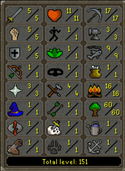 OSRS Woodcutting — 60 WC, 10+ QP,