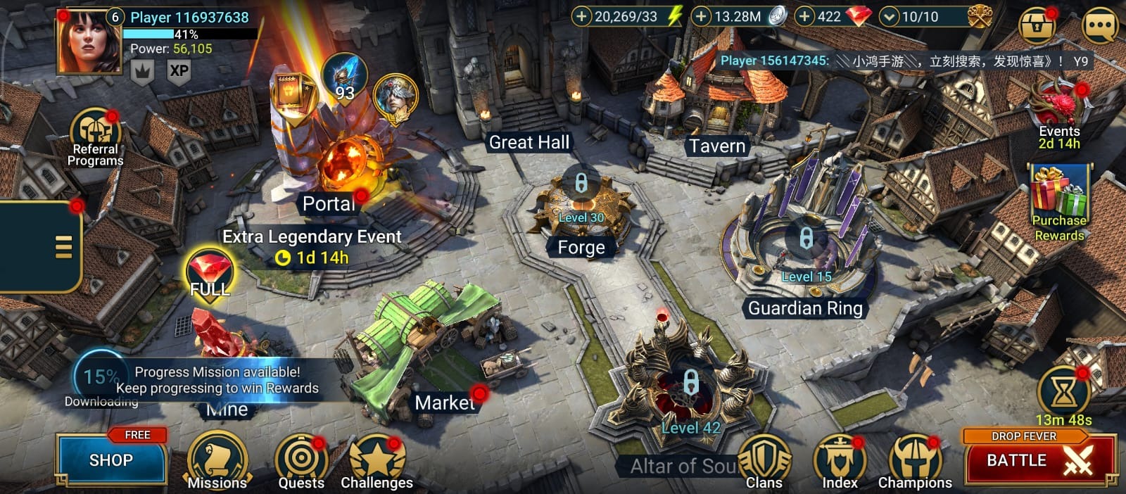 Global Raid Shadow Legends Account | π17K+ Stamina π°10M+ Silver π200+ Diamonds π― 5β
& 4β
Heroes